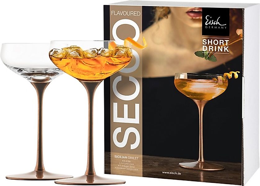 Eisch Germany Cocktailglas »SECCO FLAVOURED«, (Set, 2 tlg., 2 Gläser im Ges günstig online kaufen