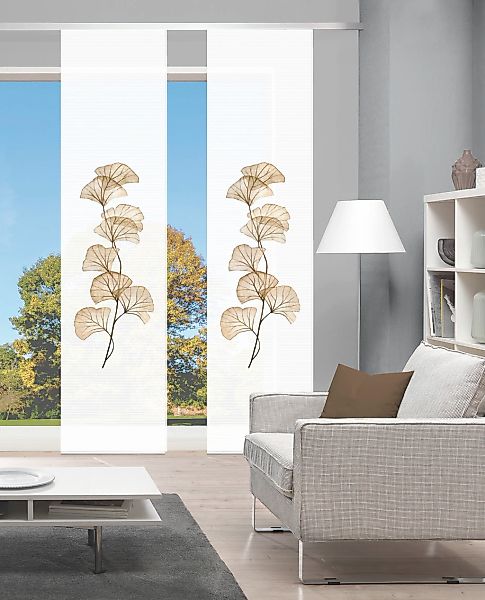 Vision S Schiebegardine "BERTO 2er SET" Paneelwagen 2 Stk. tlg. Schiebevorh günstig online kaufen