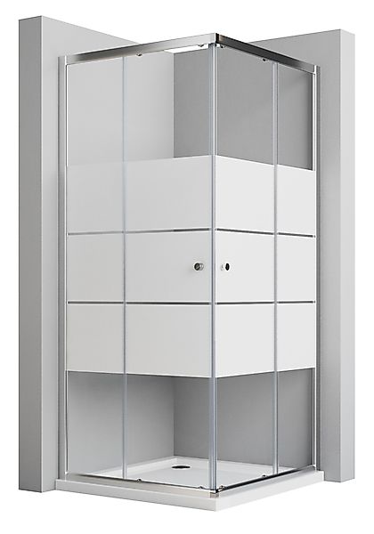 Boromal Eckdusche Duschkabine ecke 90x90 cm günstig online kaufen