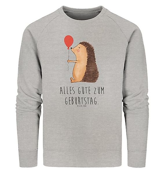 Mr. & Mrs. Panda Longpullover Igel Luftballon Größe M - Heather Grey - Gesc günstig online kaufen
