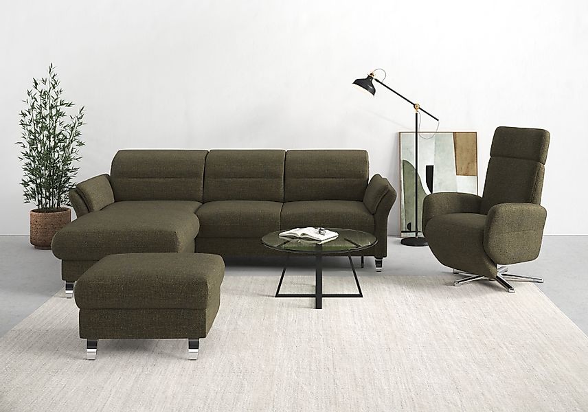 sit&more Ecksofa Grenoble L-Form mit Federkern, günstig online kaufen