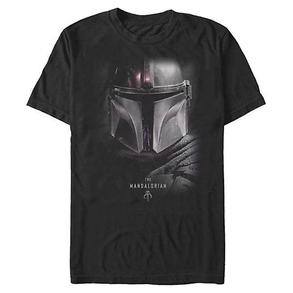 Star Wars - The Mandalorian - Mandalorian Hero Shot - Männer T-Shirt günstig online kaufen
