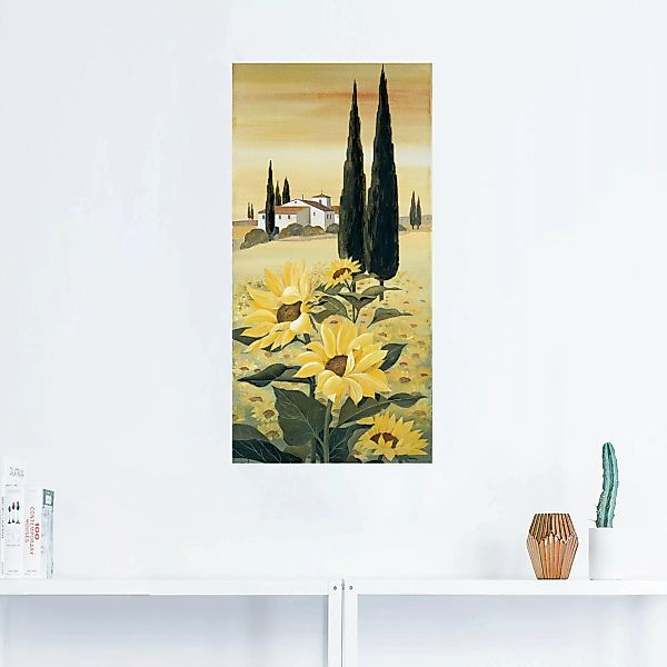 Artland Wandbild "Südliche Weite", Blumen, (1 St.) günstig online kaufen