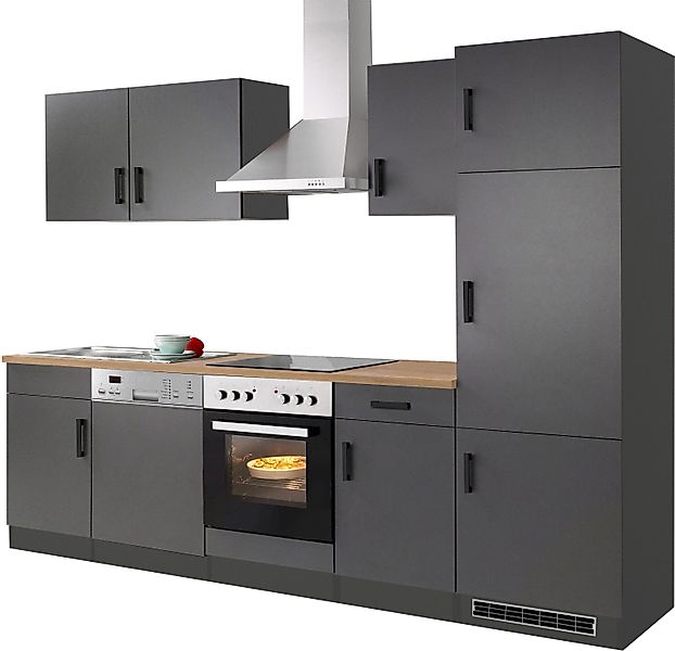 KOCHSTATION Küchenzeile KS-Toronto, Breite 280 cm, günstig online kaufen