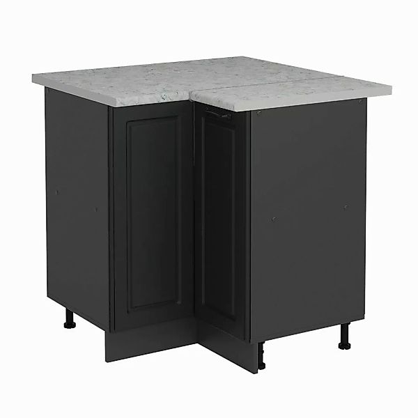 Vicco Eckunterschrank R-Line, Anthrazit Landhaus/Anthrazit, 75.6 günstig online kaufen