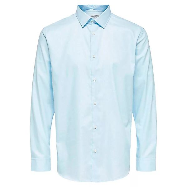 Selected Ethan Classic Slim Langarm Hemd M Light Blue günstig online kaufen