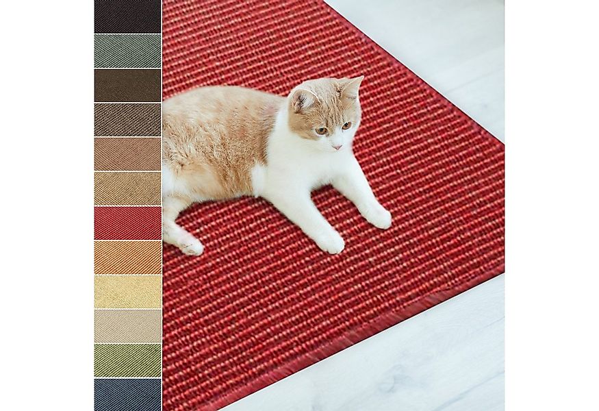 casa pura Kratzbrett Sisal-Kratzteppich für Katzen, 10 Farben & 3 Größen, z günstig online kaufen