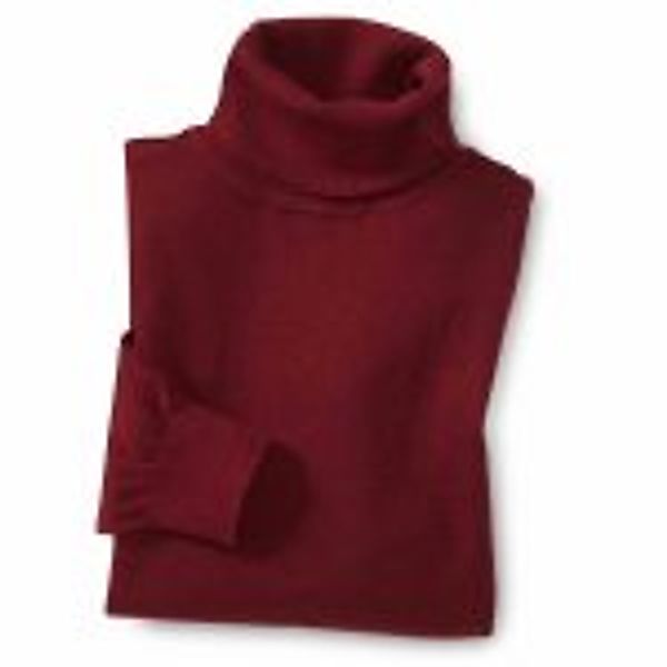 Rollkragen-Pullover, bordeaux günstig online kaufen