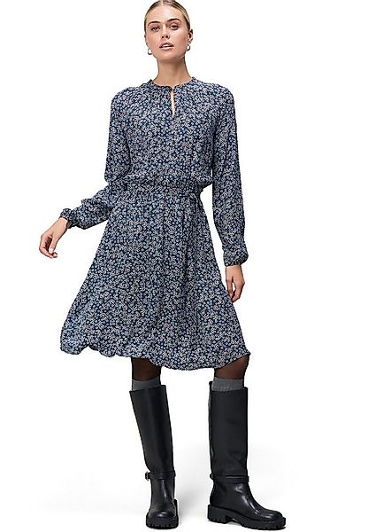 Zero Druckkleid Damen mit Bindegürtel Gürtel günstig online kaufen