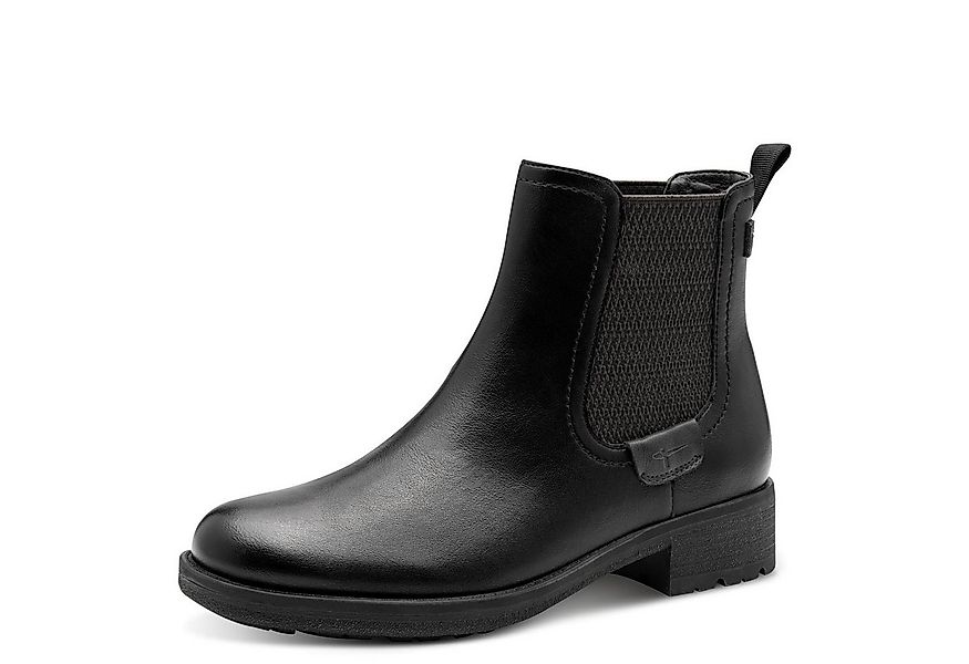 Tamaris Chelseaboots, Blockabsatz, Stiefelette, Schlupfschuh im Used Look günstig online kaufen
