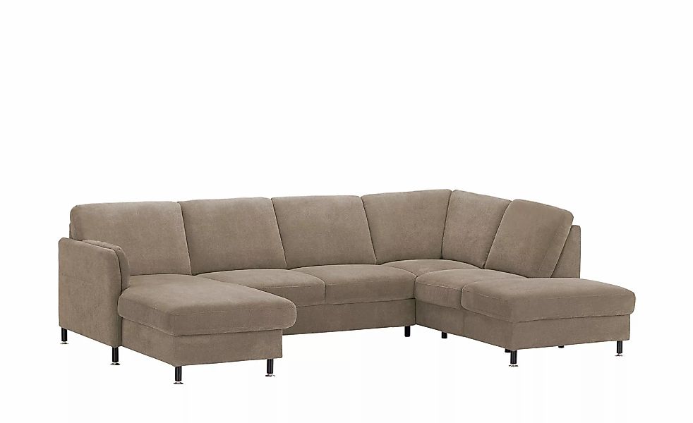 meinSofa Wohnlandschaft  Veit ¦ braun ¦ Maße (cm): B: 305 H: 90 T: 200.0 Po günstig online kaufen