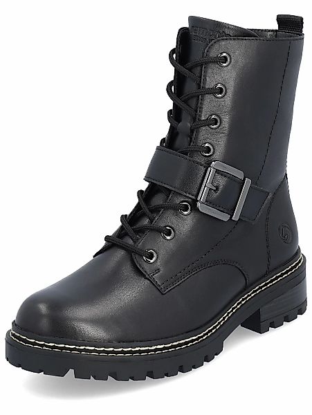 Remonte Schnürstiefelette "Remonte Stiefelette Glattleder" günstig online kaufen