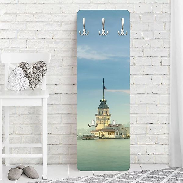 Wandgarderobe Holzpaneel Maidens Tower günstig online kaufen