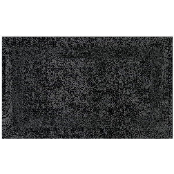 Cawö Home Badteppiche Luxus Badteppich 1000 - Farbe: basalt - 740 - 70x120 günstig online kaufen