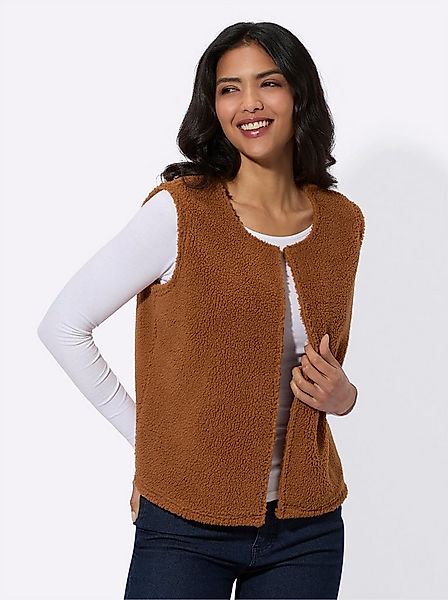 Sieh an! Jerseyweste Fleeceweste . günstig online kaufen