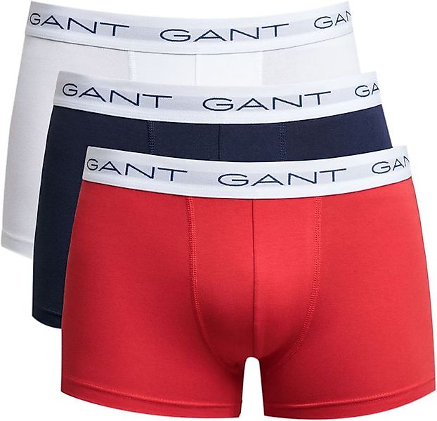 Gant Boxershorts 3er-Pack Multicolor - Größe L günstig online kaufen