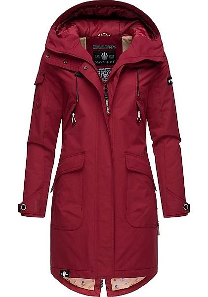 Navahoo Outdoorjacke Pfefferschote moderne Damen Übergangsjacke mit Kapuze günstig online kaufen
