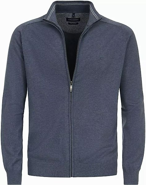 CASAMODA Strickjacke 004450 Pima-Baumwolle Stehkragen Normale günstig online kaufen