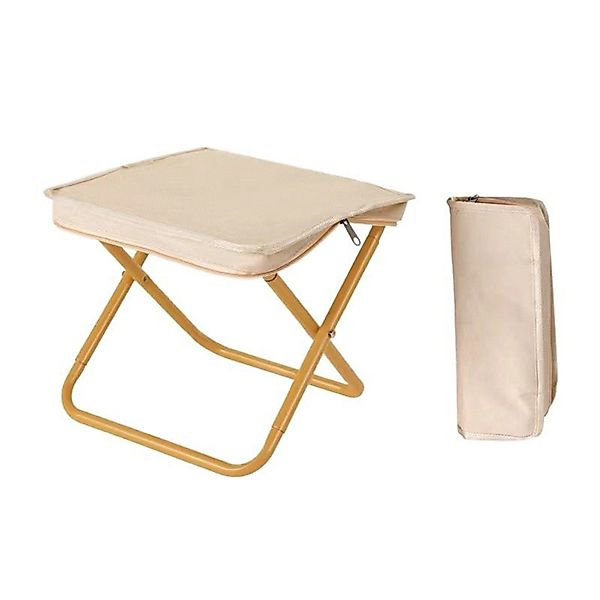 Jumpeak Klappstuhl Kreative Handtasche Klappbarer Hocker, günstig online kaufen