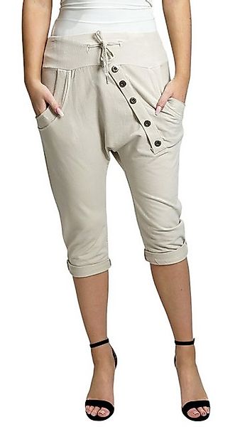 Mississhop Caprihose Damen Capri Hose Boyfriend Hose Jogginghose M.168 günstig online kaufen