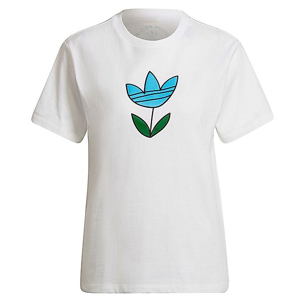 Adidas Originals Graphic Kurzärmeliges T-shirt 42 White günstig online kaufen