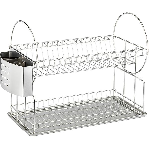 Wenko Küchen-Geschirrabtropfer Exclusiv Duo Edelstahl günstig online kaufen