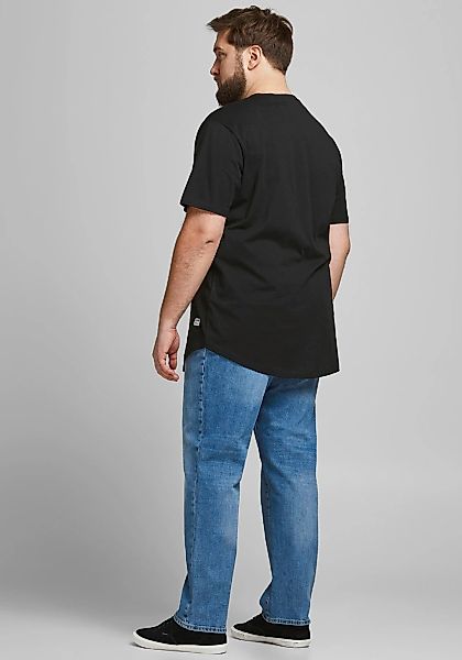 Jack & Jones PlusSize T-Shirt "NOA TEE" mit abgerundetem Saum, bis Größe 6X günstig online kaufen