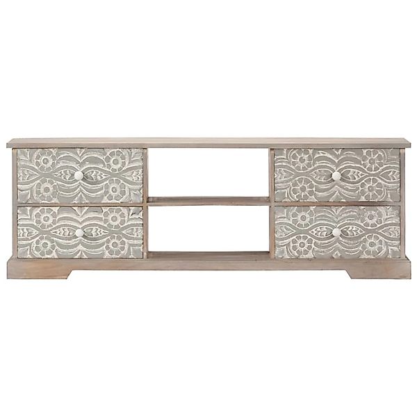 Tv-schrank 120 X 30 X 40 Cm Massivholz Akazie günstig online kaufen