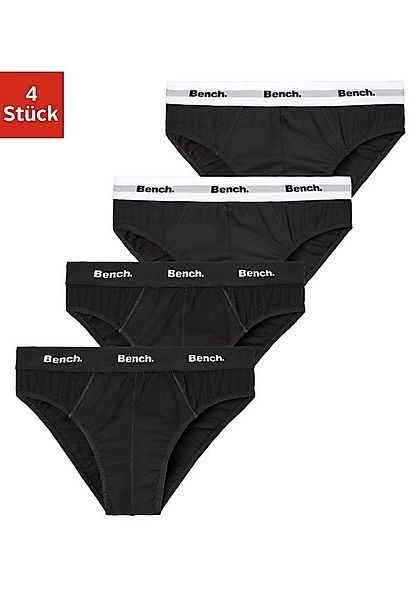 Bench. Slip (Packung, 4-St) mit kontrastfarbigem Webbündchen günstig online kaufen