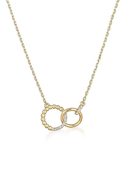 Elli Kette mit Anhänger Ringe Infinity günstig online kaufen
