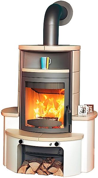 HARK Kaminofen »Avenso GT ECOplus«, 6 kW, Dauerbrand, creme günstig online kaufen