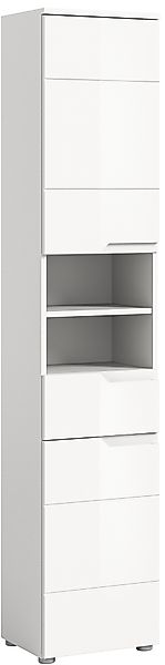 welltime Hochschrank "CAPRI, Höhe 193 cm, 2 Türen mit Soft-Close-Funktion, günstig online kaufen