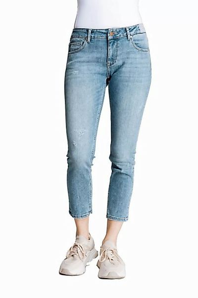 Zhrill Mom-Jeans Capri Jeans ZHANITA Blau angenehmer Tragekomfort günstig online kaufen