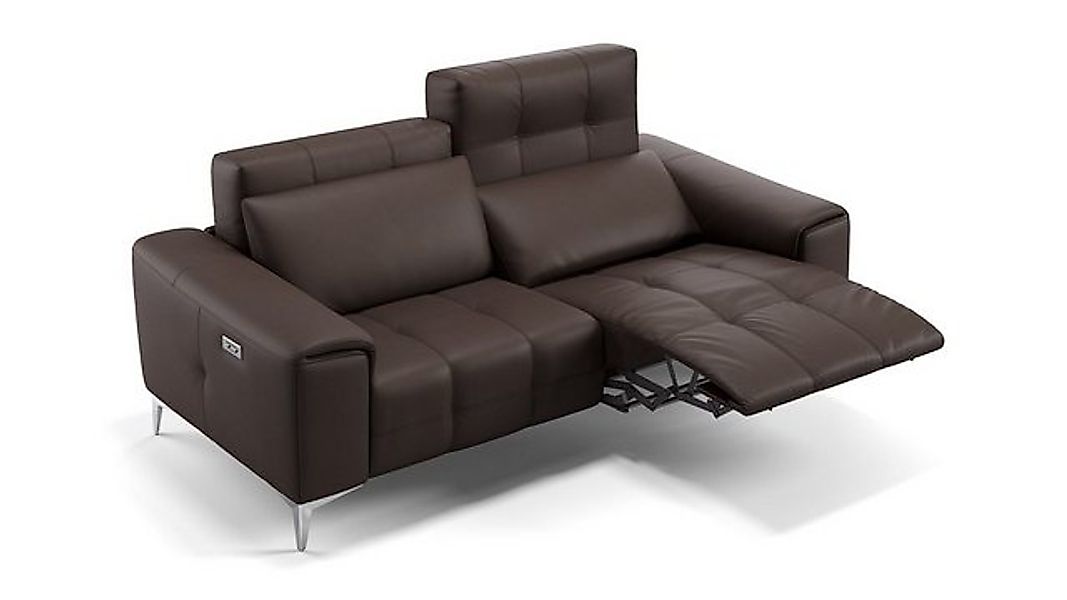 Sofanella 2-Sitzer Leder SALENTO, Relaxsofa, Designsofa, Designer Couch, It günstig online kaufen