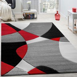 Paco Home Teppich "Diamond 664" rechteckig 18 mm Höhe 3D-Design, Kurzflor, günstig online kaufen