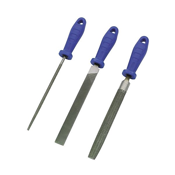 LUX-TOOLS Feilen Satz 3-teilig 200 mm günstig online kaufen