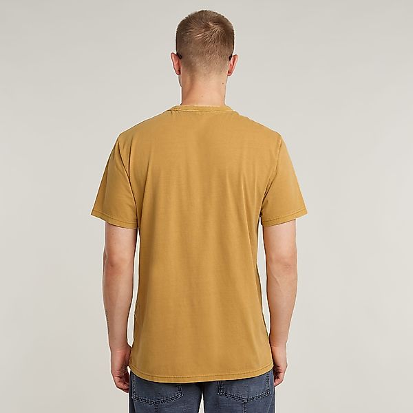 G-STAR T-Shirt "Nifous" Rundhals, mit Rippeinsatz günstig online kaufen