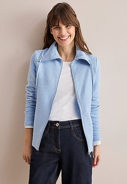 CECIL Cardigan mit Tunnelzugband am Kragen günstig online kaufen