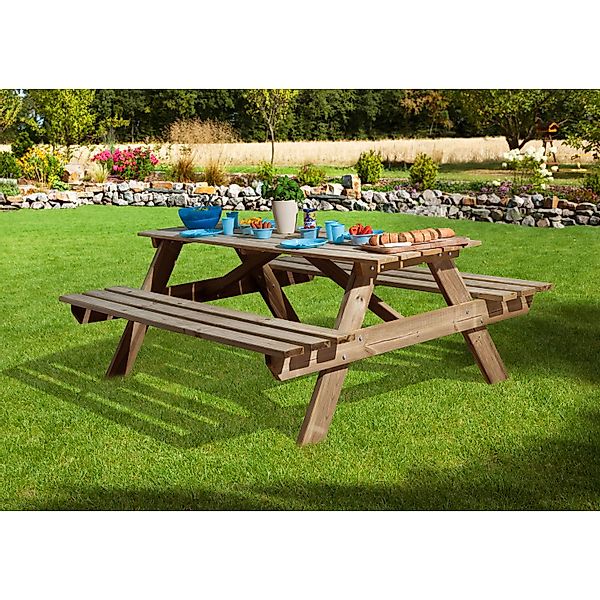 weka Garten-Essgruppe, Tischgröße BxTxH: 181x63x72 cm günstig online kaufen