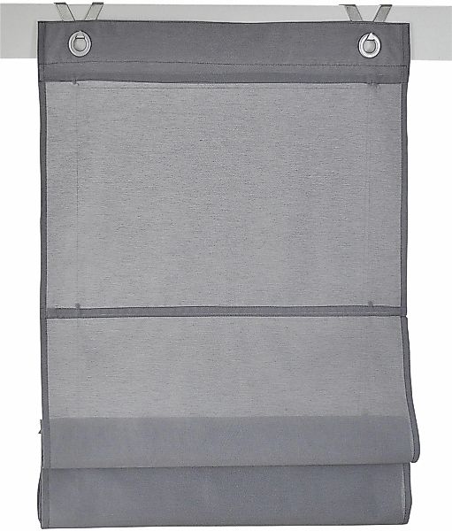 Kutti Raffrollo "Kessy Bessy" mit Hakenaufhängung ohne Bohren freihängend h günstig online kaufen