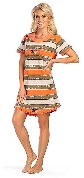 Consult-Tex Nachthemd Damen Nachthemd, Big Shirt Kurzarm DF662 bequem zu tr günstig online kaufen