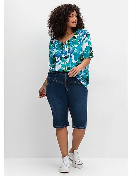 Sheego Jeansbermudas Große Größen im Curvy-Schnitt ANNE günstig online kaufen