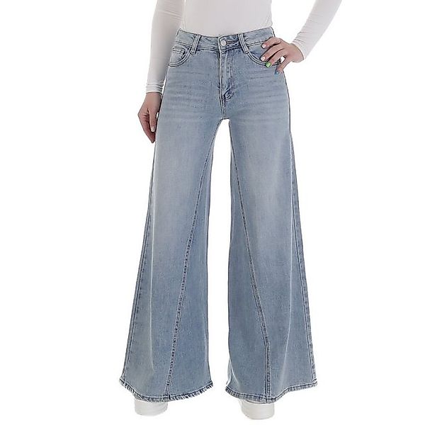 Ital-Design Bootcut-Jeans Weite Jeans für Damen – Modisch und bequem für je günstig online kaufen