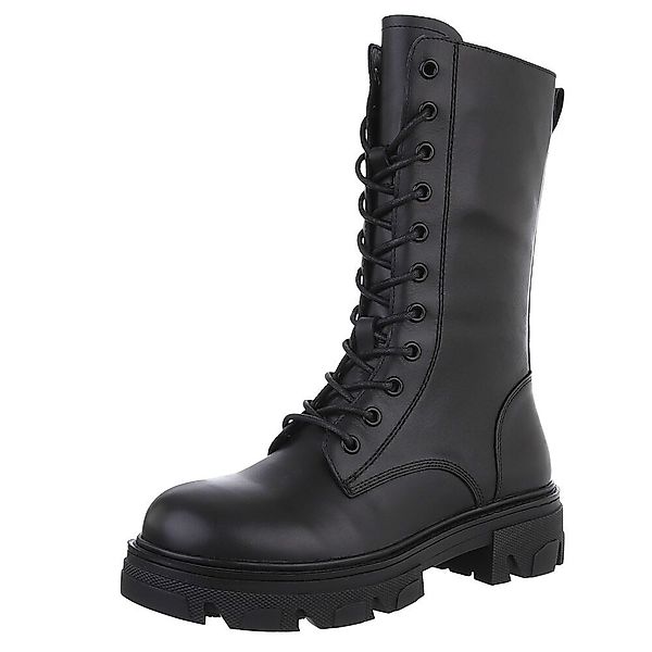 Ital-Design Damen Freizeitschnürschuhe aus echtem Leder günstig online kaufen