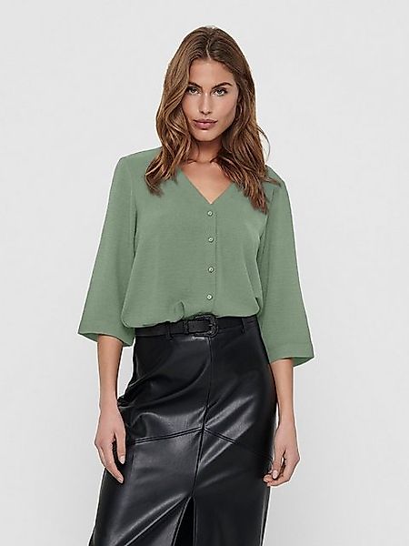 JACQUELINE de YONG Blusenshirt Leichtes Crepe Hemd Blusen Shirt Basic Top O günstig online kaufen