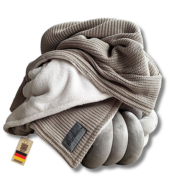 Wohndecke flauschige Kuscheldecke, wärmende Couchdecke im günstig online kaufen