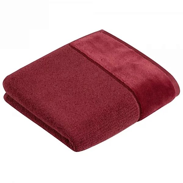 Vossen Handtücher Pure - Farbe: red rock - 3810 - Badetuch 100x150 cm günstig online kaufen