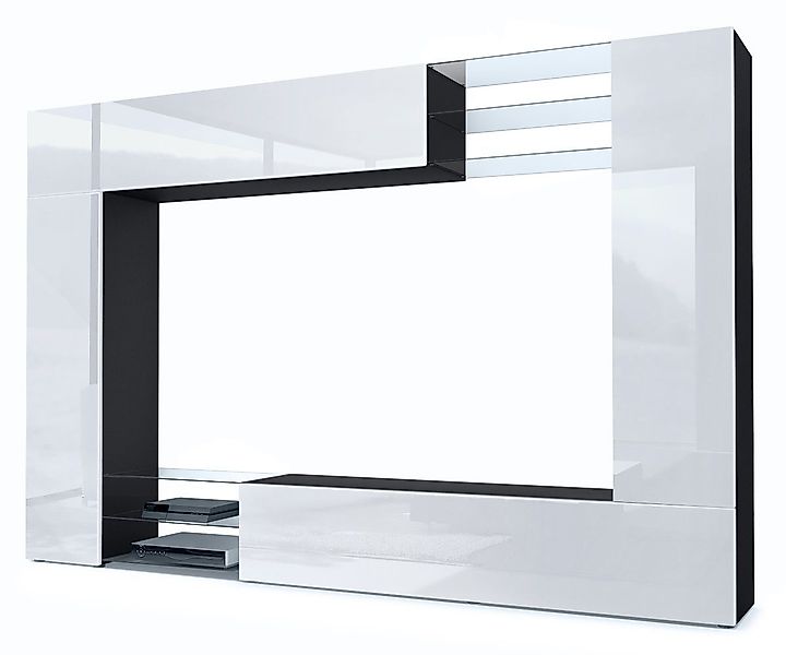 Vladon Wohnwand Mirage, (Anbauwand mit Rückwand günstig online kaufen