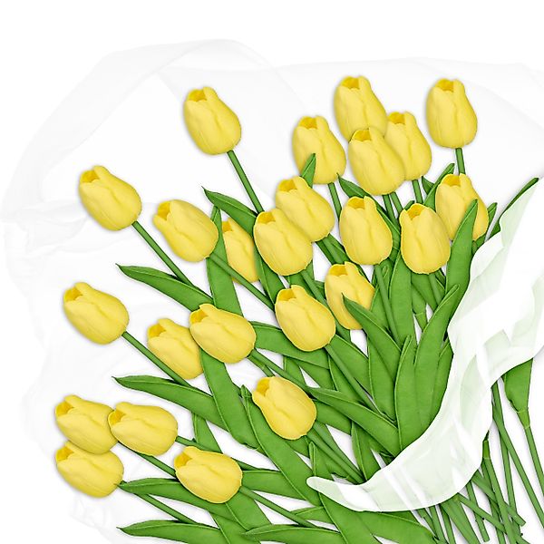 Kunstblume Künstliche Tulpen im 24er Set günstig online kaufen