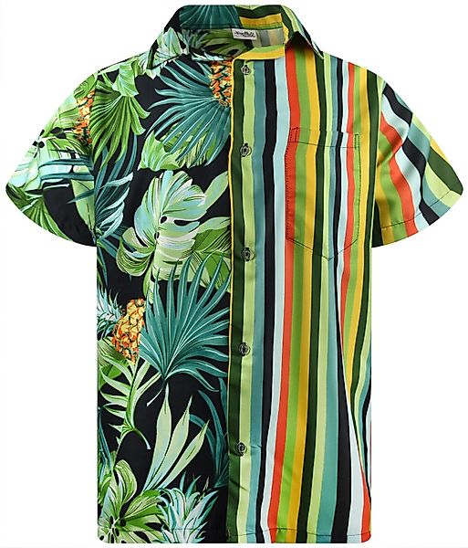 King Kameha Hawaiihemd Stripes Funky Hawaii-Hemd günstig online kaufen